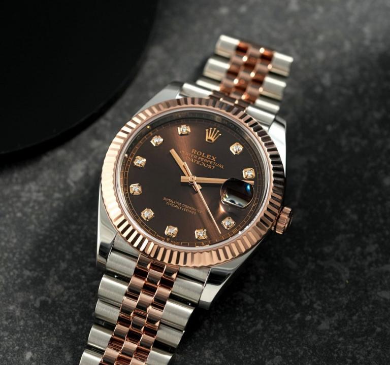 ROLE_X DIAMOND TWO TONE OYSTER PERPETUAL
