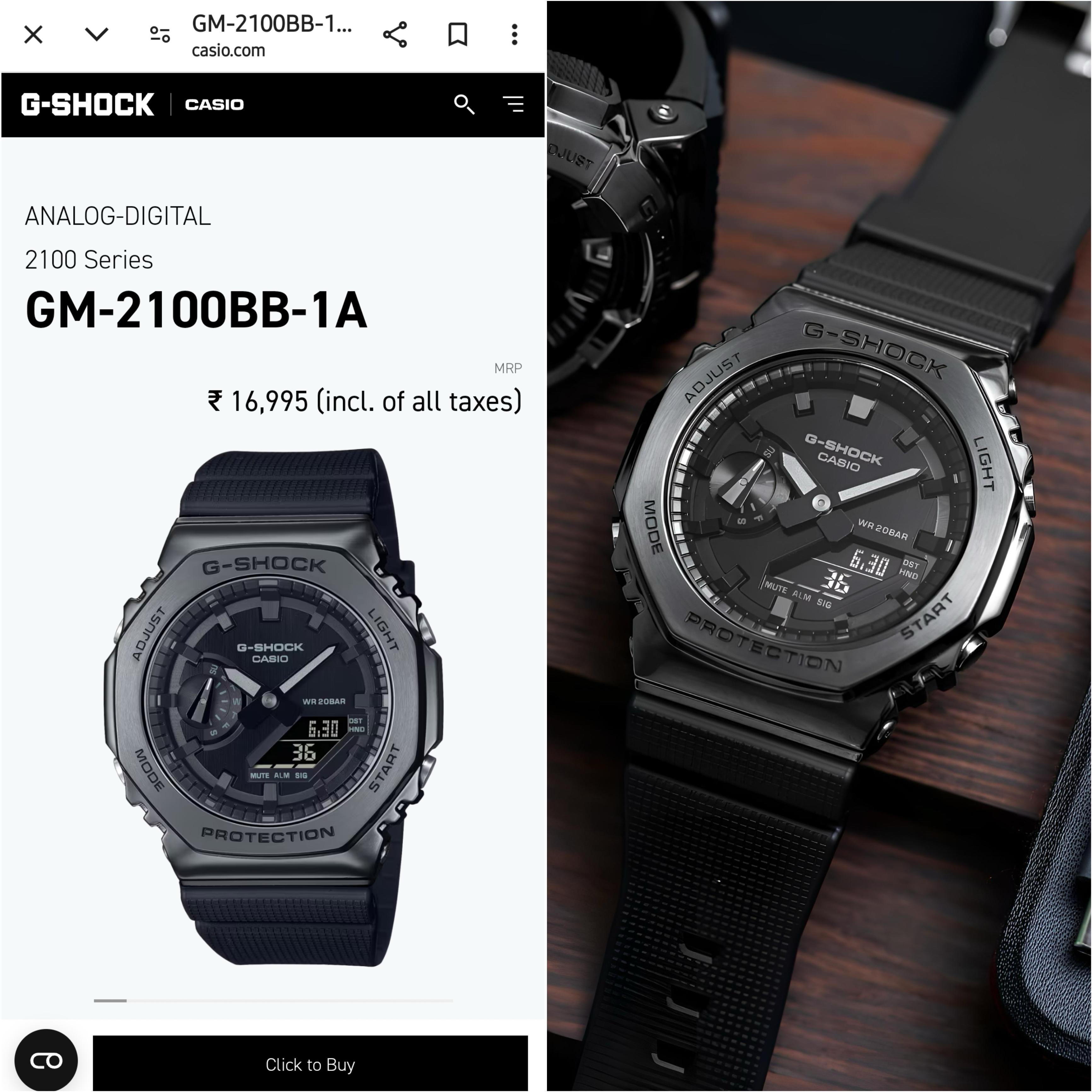 G shock casio