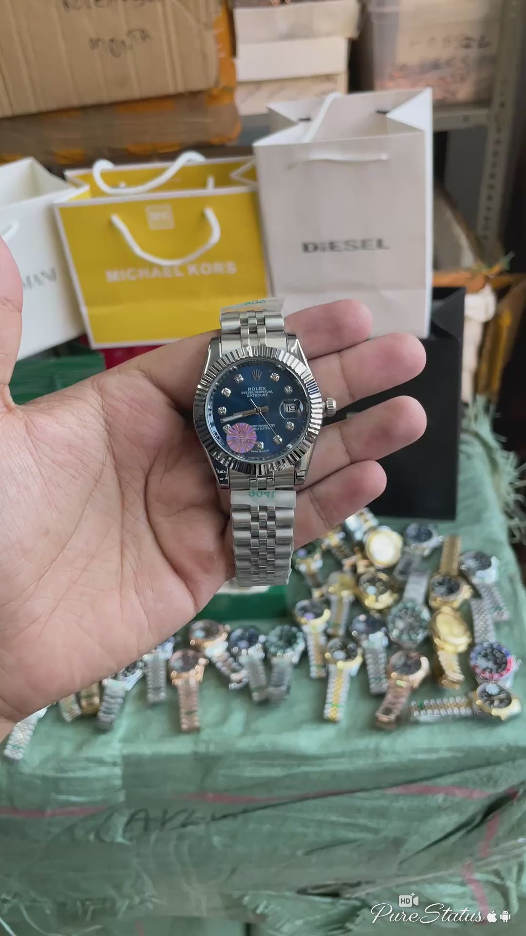 ROLE_X OYSTER PERPETUAL DATE JUST